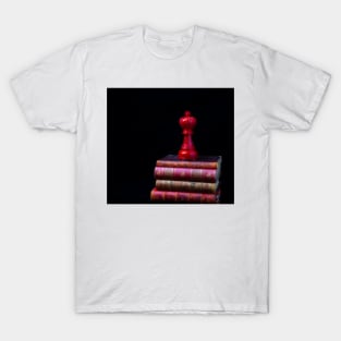 Red King On Old Books T-Shirt